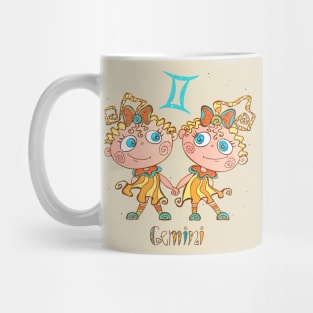 Gemini zodiac children Mug